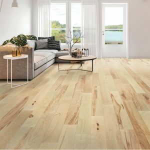 Vinyl flooring in living room | Sackett's Flooring Solutions