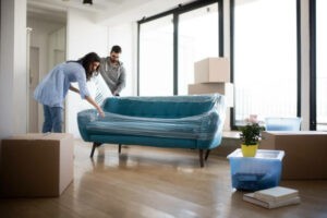 Moving furniture | Sackett's Flooring Solutions